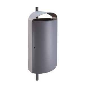 KENDO –erikoispinnoitettu roska-astia 60 L (tolppakiinnitys)