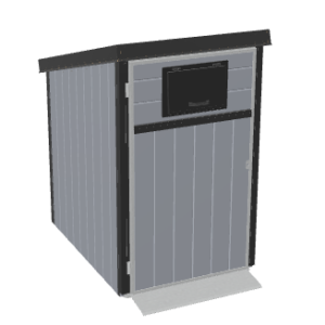 Hannäs -jäteastiasuoja 1 x 660L (outlet)